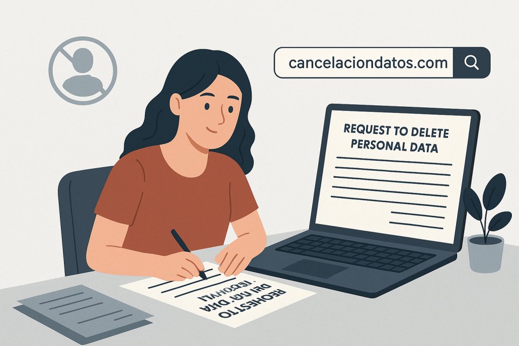 cancelaciondatos cómo cancelar mis datos de una empresa