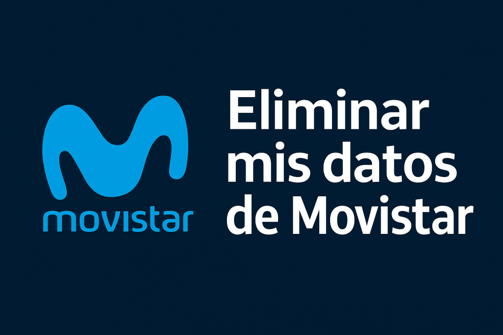Eliminar tus datos personales de Movistar