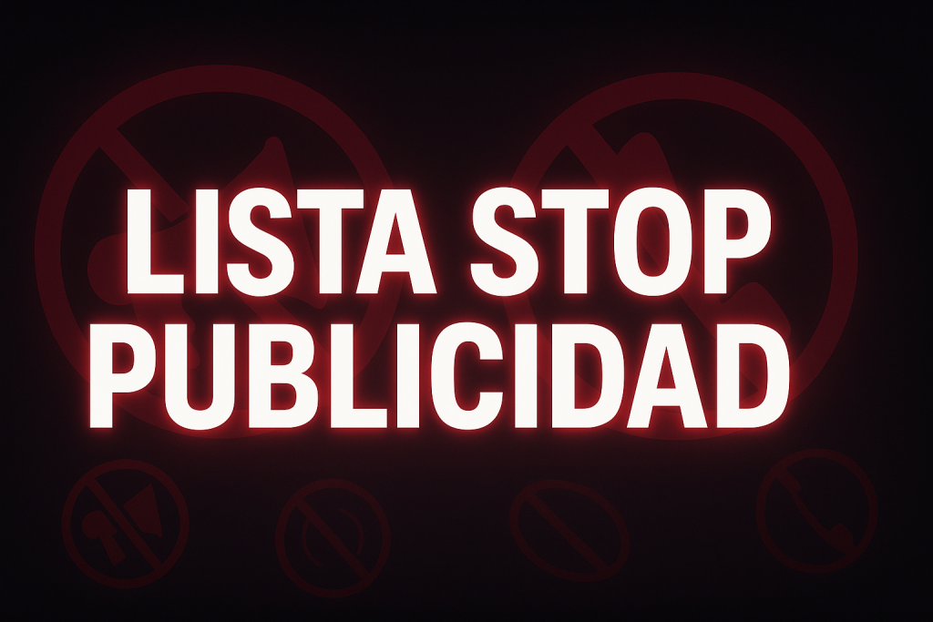 Lista Stop Publicidad gratis